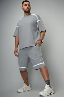 Мужской костюм оверсайз из футера двухнитки Happyfox - Happy fox фото 8