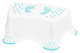 Подставка детская 40*27*14 см, белая с бирюзовым (модель 389) - Elan gallery фото 4