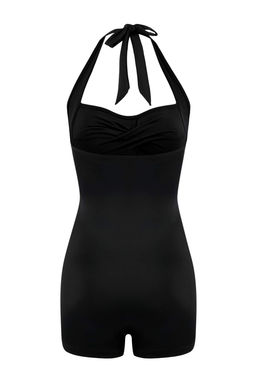 Siyah Balconette Kapl? Drapeli Sort Mayo TBESS26MA00010