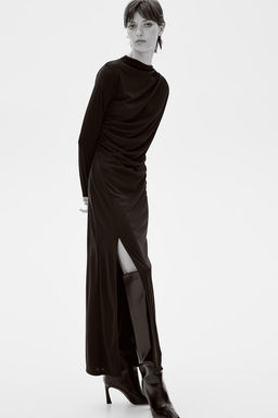 Draped maxi dress - H&m фото 4