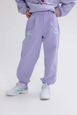 Брюки трикотажные Сиреневый