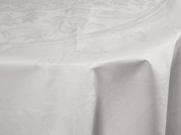 16с3 ЯК Скатерть D-183 "Овальная" цв.белый