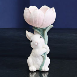 ФИГУРКА ДЕКОРАТИВНАЯ КРОЛИК 10,5Х9,7Х20,7 СМ