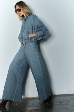 ZW COLLECTION HIGH-WAIST BAGGY JEANS