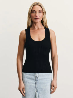 Топ в риб с содержанием вискозы / Zarina фото 3