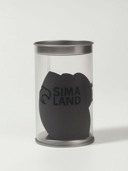 Цена за 2 шт. Спонжи для макияжа, в футляре, 2 шт., чёрные