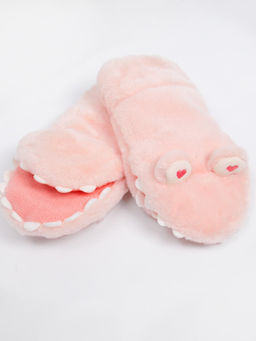 Варежки детские меховые Kim Lin  фото 2