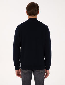 Lacivert Regular Fit Triko H_rka - Pierre cardin фото 5