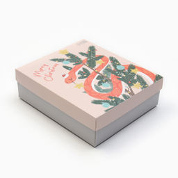 Набор подарочный «Змея на ёлке» полотенце и акс