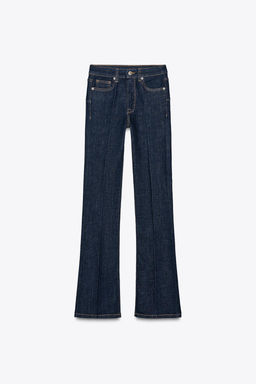 ZW COLLECTION BOOTCUT FULL LENGTH MID-WAIST JEANS - Zara фото 12