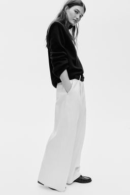 Loose Fit Wide Regular Jeans - H&m фото 6