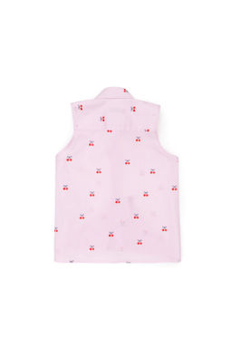 U. S. Polo Assn Пудровая рубашка с коротким рукавом для девочки - U.s. polo assn фото 9