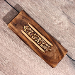 Подставка для благовония «Лодка», 26 см, манговое дерево