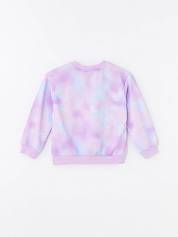 Bisiklet Yaka Barbie Bask?l? Uzun Kollu K?z ?ocuk Sweatshirt - Waikiki фото 3