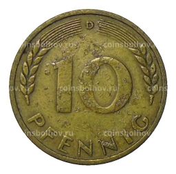 10 пфеннигов 1949 года D Германия