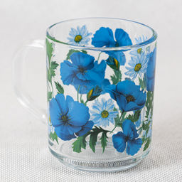 Кружка 250 мл Грин Ти КРУГОВАЯ ДЕКОЛЬ цветы/фрукты ассорти, арт. 07с1335