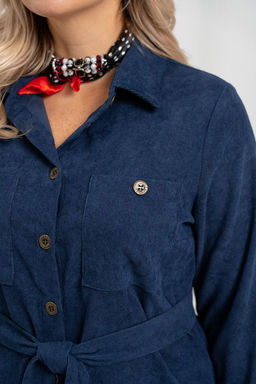 Платье А-2801 синий пион - Angelika фото 9