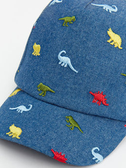 Dinozor Bask?l? Erkek Bebek Kep ?apka - Waikiki фото 2
