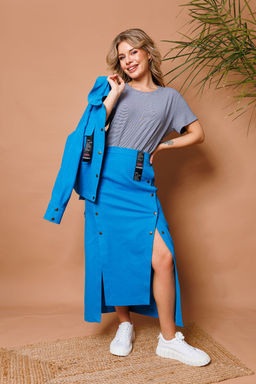 Костюм NIKVA н363-4 аквамарин  фото 2