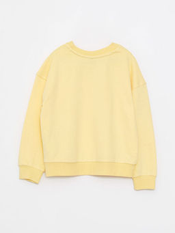 Bisiklet Yaka Basic Uzun Kollu K?z ?ocuk Sweatshirt - Waikiki фото 2