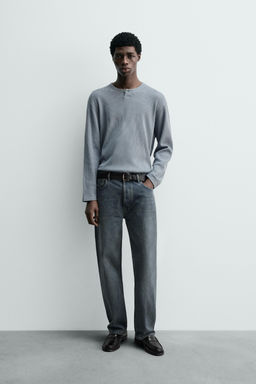 STRAIGHT ANKLE FIT JEANS