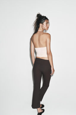 SEAMLESS HALTER TOP - Zara фото 15
