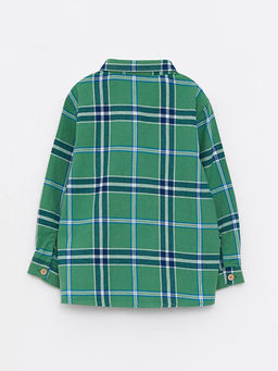 Uzun Kollu Ekose Desenli Erkek Bebek G?mlek - Waikiki фото 2