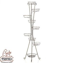 Стойка для цветов Классика 17-019 на 9 цветов - Фабрика интерьерной ковки фото 3