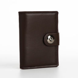 Портмоне мужское на магните, отдел для купюр, для карт, для монет, коричневое