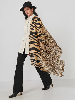 Большой, мягкий, тонкий и очень нежный двусторонний палантин - Tantino фото 3