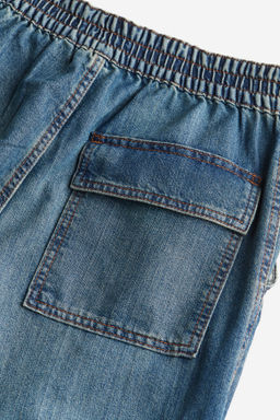 Pantal?n parachute en denim - H&m фото 4