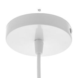 Светильник BayerLux «Канди» 1xE27 40 Вт белый 16×16×20-120 см