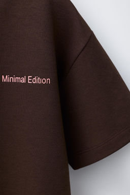 SLOGAN INTERLOCK T-SHIRT AND BERMUDA SHORTS SET - Zara фото 7