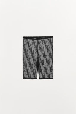 LACE CYCLING SHORTS - Zara фото 3