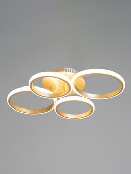 Люстра потолочная LED «Аурум», 48 Вт, 62×46×12.5 см, 3000-6500К