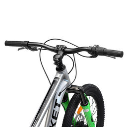 Велосипед 20" Rocket Rower, цвет серый/зеленый, размер 11"