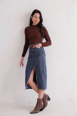 12125 Юбка джинсовая - Martichelli фото 5