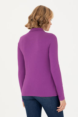 U. S. Polo Assn Женский фиолетовый базовый свитшот - U.s. polo assn фото 19