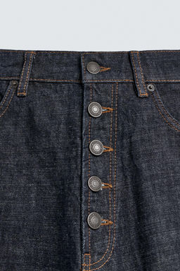 JEANS LOOSE FIT BOTONADURA / ?ndigo - Zara фото 9