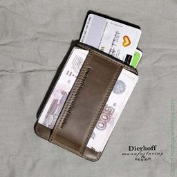 Визитница мужская кожаная Dierhoff Д 6011-912 - Sergio valentini фото 7