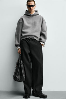COMPACT BOXY FIT HOODIE - Zara фото 14