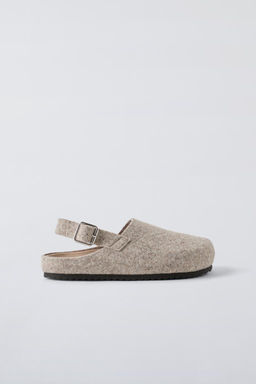 FELT HOUSE SLIPPERS - Zara фото 7