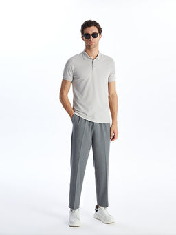 Polo Yaka K?sa Kollu Pike Erkek Ti??rt