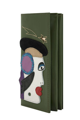 Кошелек с аппликацией ДС-5-277 хаки - Protege фото 3