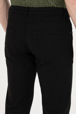 U. S. Polo Assn / Мужские черные брюки из плотной ткани - U.s. polo assn фото 7