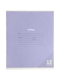 Цена за 2 шт. Компл тетр из 10шт 12л кл КПК "Пастель", обл мел карт, блок №2, 5 видов 10991546