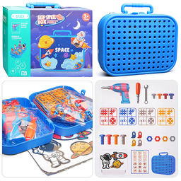 Конструктор "Космическая станция" (298 дет.) в коробке