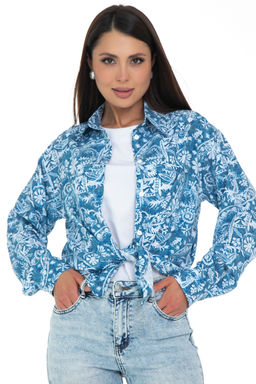 Рубашка Отличная Хит (голубой)