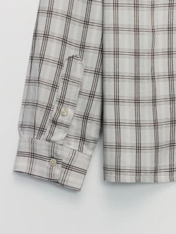 Фланелевая рубашка в клетку / Zarina