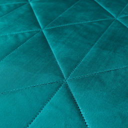 Велюровое покрывало в клетку и две наволочки OVL045 240*260/50-70 2 шт - Ситрейд фото 11